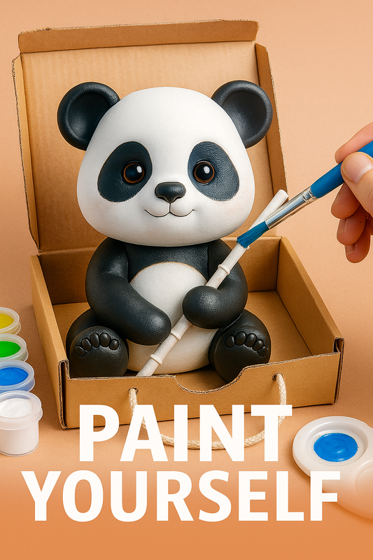Cute 3D Printed Panda Figurine – A Miniature Bundle of Joy for Every Space!
