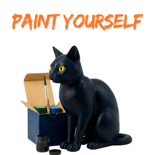 "Adorable 3D Printed Cat Figurine – Purrfect for Gifting, Decor & Collectors!"